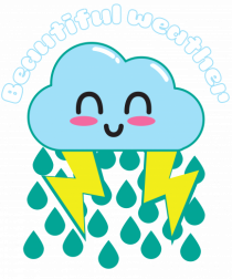 Funny Kawaii Cloud